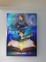 Olivia Smith 2025-26 Topps Chrome UEFA Women&rsquo;s Poetic Precision Blue /150 Rookie