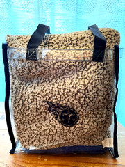 NFL TENNESSEE TITANS CLEAR TOTE STADIUM BAG ~ 12&Prime; x 12&Prime; x 6&Prime; ~ by Hit Promotions