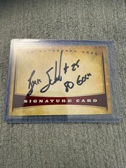 Buzz Schneider Autograph Hand Signed Custom Card 1980 Olympics Hockey Gold Medal