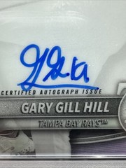 2025 Bowman Gary Gill Hill Chrome Prospect Pearl Refractor Auto /10 #CPA-GG PSA9