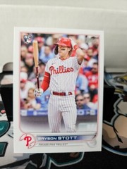 2022 Topps Update Bryson Stott Rookie #US224 and Rookie Debut #US255 PHILLIES
