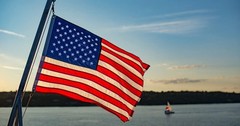 Bradford American Flag 12×18 Inches Embroidered Small USA