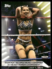 2021 Topps WWE Women&rsquo;s Division #36 Tegan Nox wrestling card
