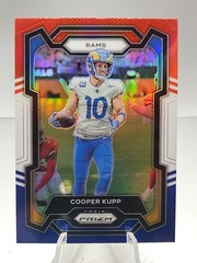 Cooper Kupp 2023 Panini Prizm #165 Red White and Blue Los Angeles Rams