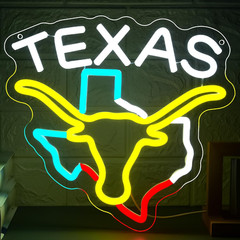 University Neon Sign for Wall Decor University Football Neon Light Man Cave | Di