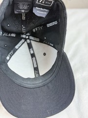 New Era 59FIFTY UNC Tar Heels Blackout Fitted Hat 7 1/4 Tonal Foot Logo