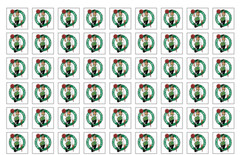 54 NBA Team Logo Stickers – Multiple Media Options (Matte/Gloss) – 0.75&Prime; Square