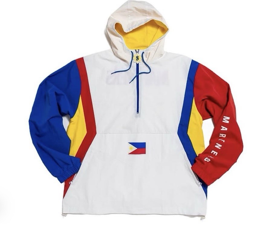 Seattle Mariners Filipino Heritage Night Windbreaker Jacket Pullover SIZE LARGE