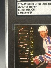 1996-97 Fleer Metal Universe Wayne Gretzky Lethal Weapon SGC 7