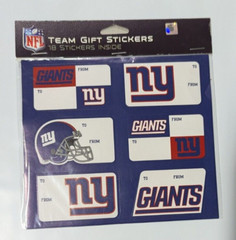 New York Giants Gift Stickers – Christmas Holiday Birthday – Perfect Presents