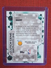 2026 Topps Chrome Basketball Clutch Gene Rick Barry CG-29 Warriors /150