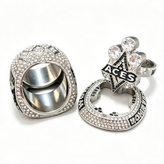 2025 Las Vegas Aces WNBA Championship Ring WILSON Size11