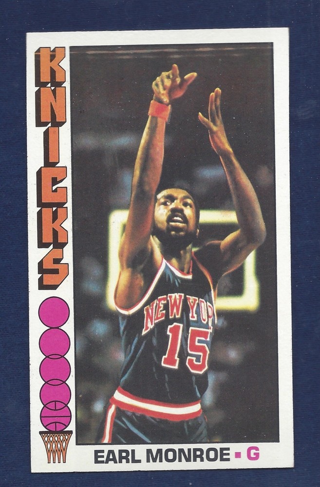 1976 TOPPS BASKETBALL #98 EARL MONROE HOF .99 SHIPPING 76-391