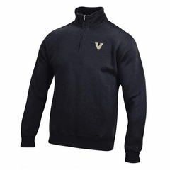 Men&rsquo;s M Black Vanderbilt Commodores League 91 Quarter-Zip Pullover Sweatshirt