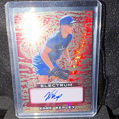 Leaf Electrum 2026 Kane Kepley Auto BA-KK1 Serial Numbered 1/2
