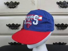 Vintage 1990s New York Giants NWT Annco Block Letter Snapback Hat Cap Deadstock