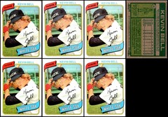 Topps Kevin Bell (7) Card Lot – FREE SHIPPING