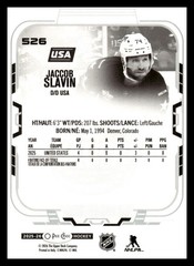 2025-26 UD OPC 526 Jaccob Slavin, Team USA