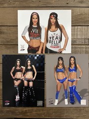 WWE Bella Twins Nikki & Brie Officially Licensed 8×10 Photo Prints Lot Of 3