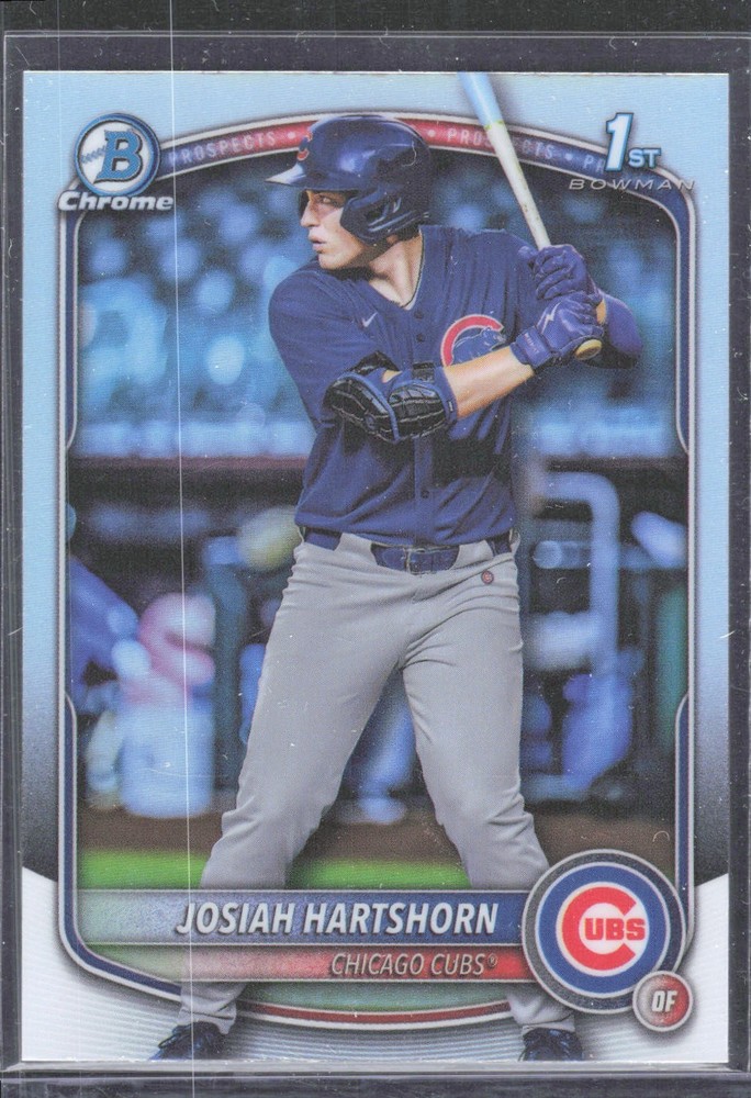 2025 Bowman Chrome 1st Josiah Hartshorn #BDC-21 Refractor