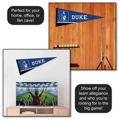 Duke Blue Devils 12 in X 30 in College Pennant