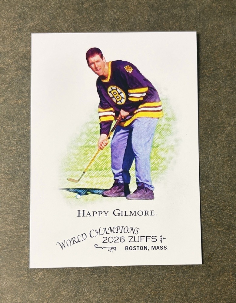 Happy Gilmore Handmade Custom Sports Card, Golf, Adam Sandler, 1996