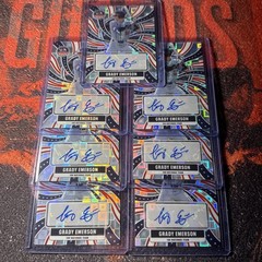 2026 Panini Stars & Stripes Prizm GRADY EMERSON Silver Pandora Auto /200🔥🔥🔥