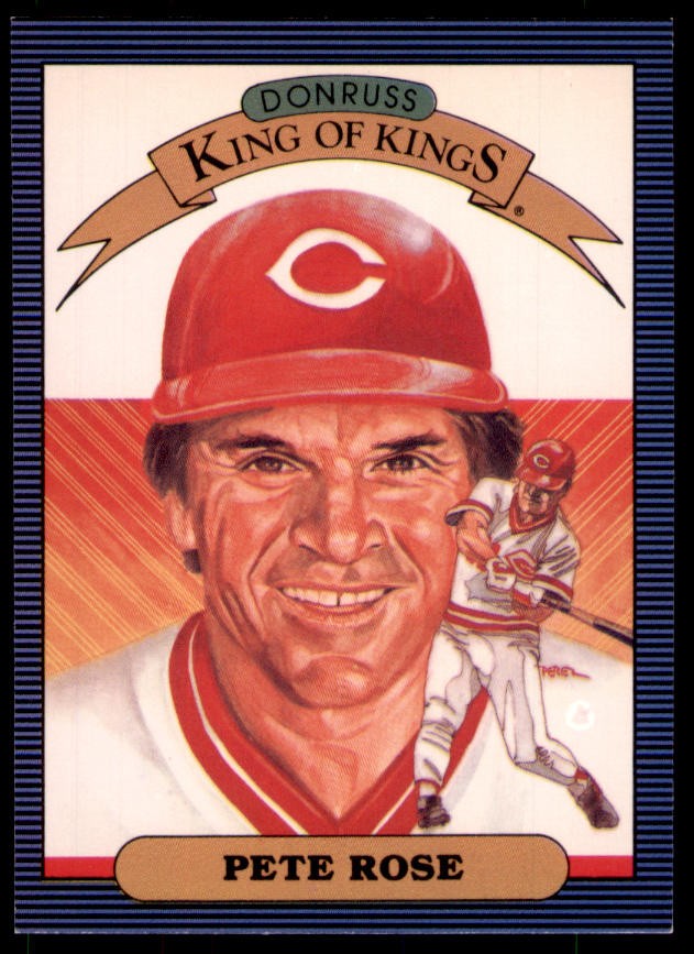 1986 Donruss #653 Pete Rose
