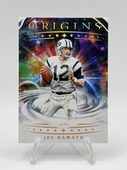 Joe Namath 2025 Panini Origins – #68 New York Jets 🔥