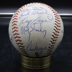 1976 Detroit Tigers Team Signed Baseball Mark Fidrych +20 Autograph ZJ22929