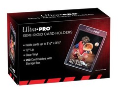 (100) Ultra-Pro Semi Rigid Trading Card Holders – Semi Flexible – Index – Store