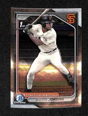 2024 Bowman Draft – Dakota Jordan Chrome 1st Bowman #BDC-71 Giants