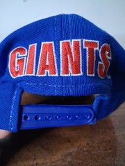 Apex One New York Giants NFL Dave Brown Autographed Snapback Cap