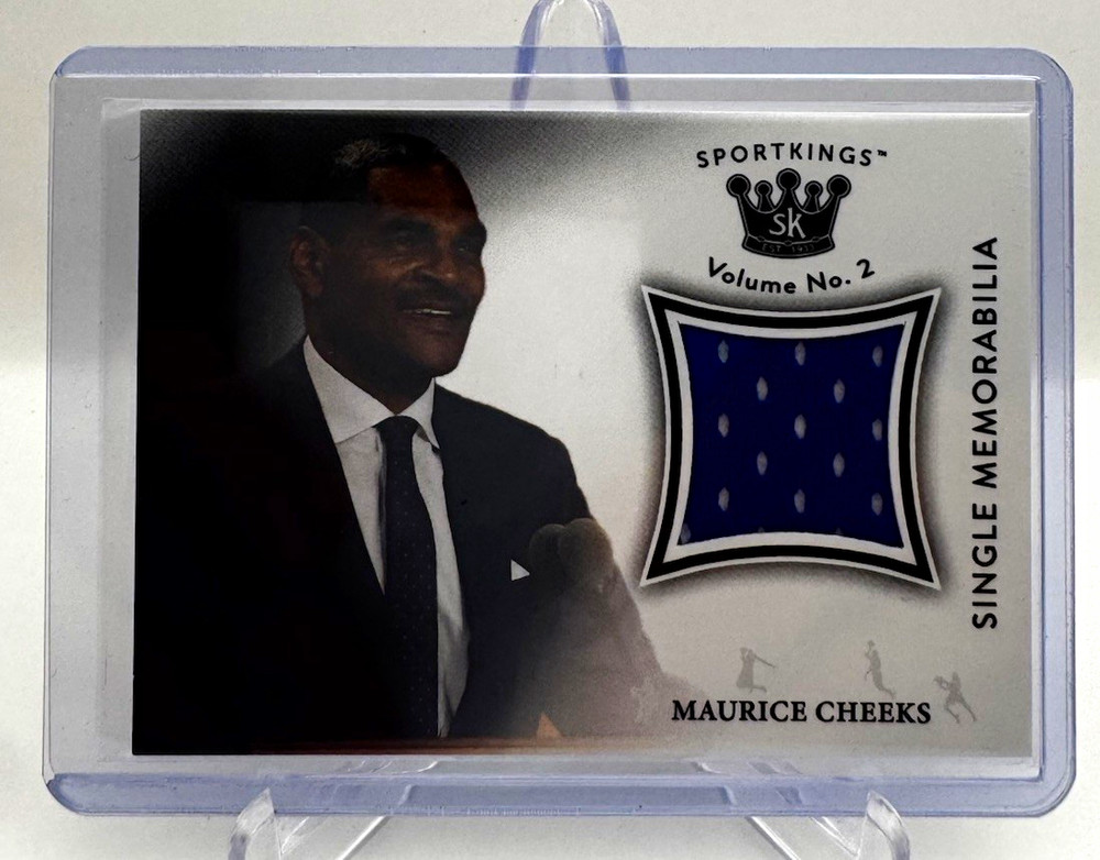 2020 Sport Kings Volume 2 Maurice Cheeks Single Memorabilia SM-MC Player Worn
