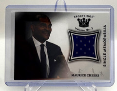 2020 Sport Kings Volume 2 Maurice Cheeks Single Memorabilia SM-MC Player Worn