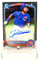 2025 Bowman Chrome Ronny Cruz 1st Bowman Auto