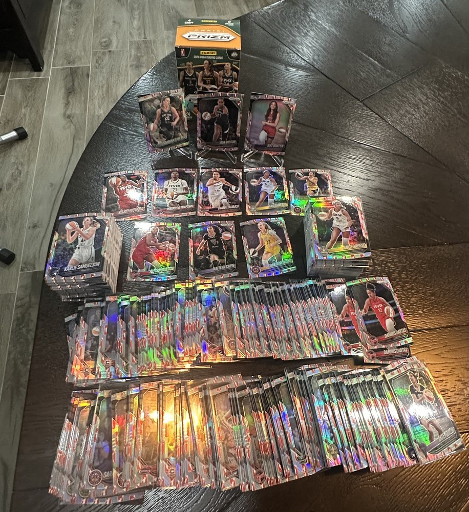 2025 WNBA Prizm -Lot of 450+ WNBA Logo Prizm Cards Reese Ionescu