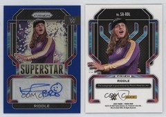 2022 Panini Prizm WWE Superstar Blue 23/49 Matt Riddle #SA-RDL Auto 1u5y