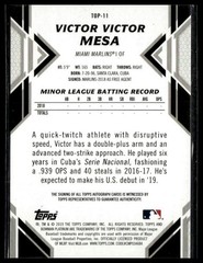 2019 Bowman Platinum #TOP-11 Victor Victor Mesa Top Prospects Autographs