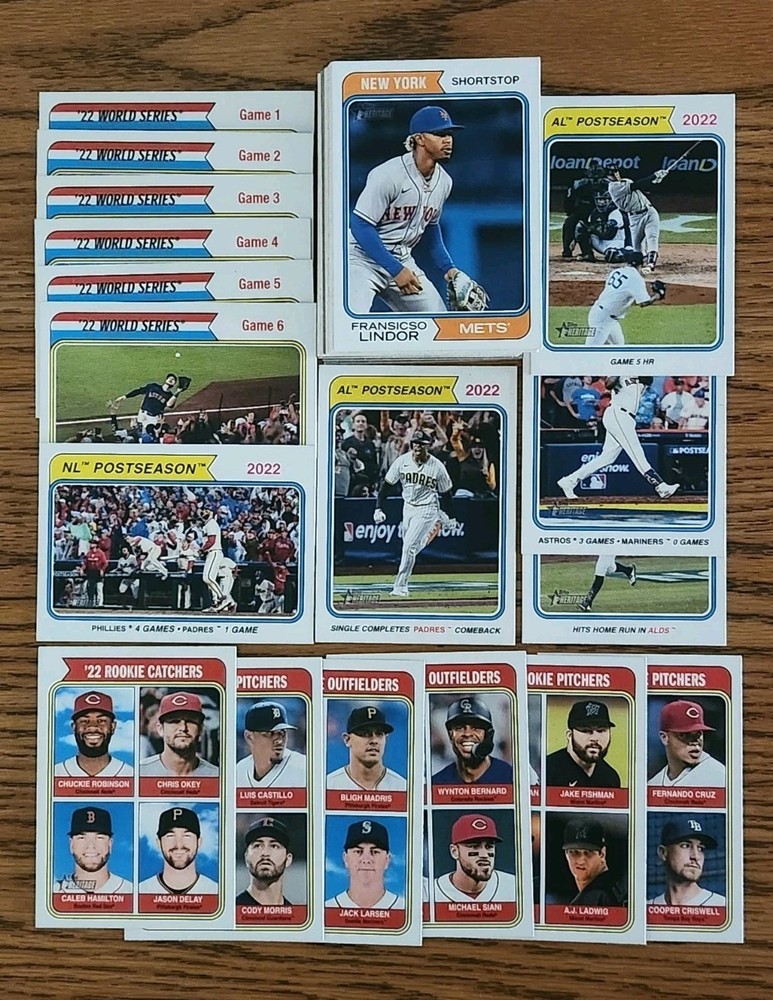2023 Topps Heritage SP Lot (56) – See List