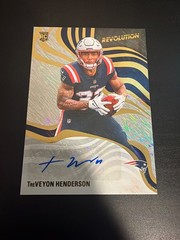 2025 Panini Revolution – Revolution Signatures TreVeyon Henderson #RSA-THN Storm