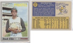 1970 Topps Dock Ellis #551 fo7
