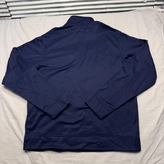 Gonzaga Bulldogs Sweatshirt Mens Large Blue Basketball Nike 1/4 Zip Performance