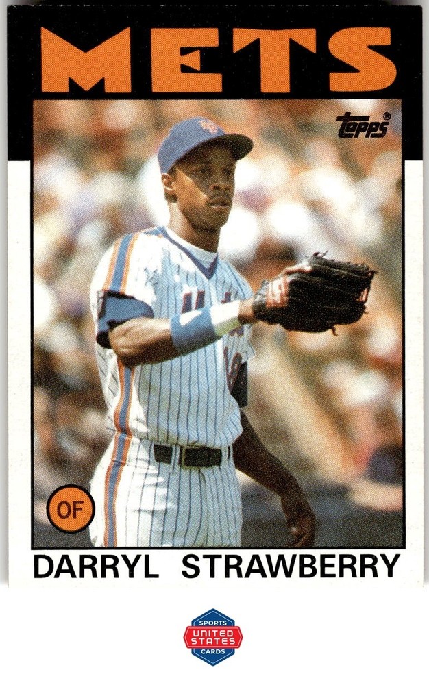 1986 Topps #80 Darryl Strawberry