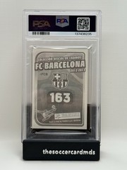 2012-2013 Panini FC Barcelona Autografo Lionel Messi #163 PSA 8
