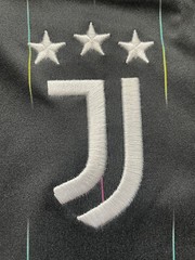 2021/22 Juventus Away Jersey #7 Ronaldo XL adidas Soccer Cygames CR7 Black Kit