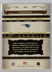 2006 Donruss Classics Tom Brady #62 HOF New England Patriots