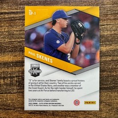 2023 Panini Elite Extra Paul Skenes Spellbound #SP-1 Pittsburgh Pirates