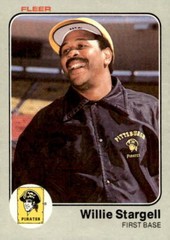 1983 Fleer – HOF NrMt/Mt Willie Stargell #324 Base