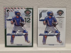 2025 Panini Prospect Edition Malcolm Moore Green Wave 28/75 – Base Holo